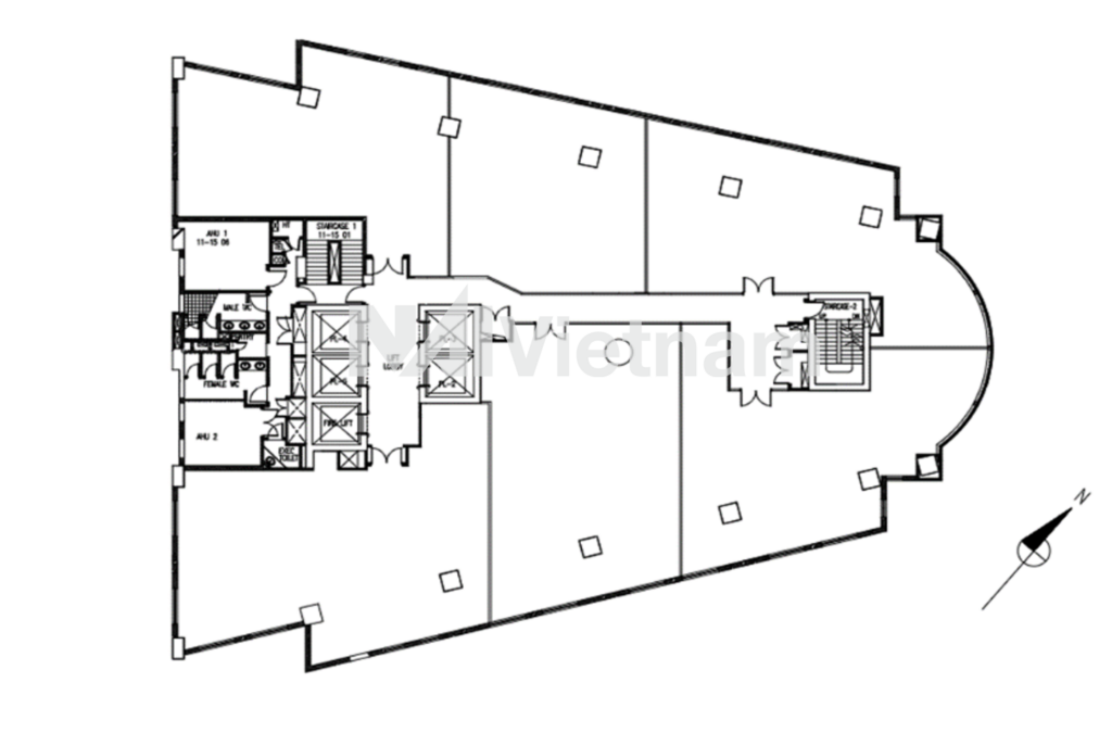 Melinh Point Tower Floorplan | NAI Vietnam