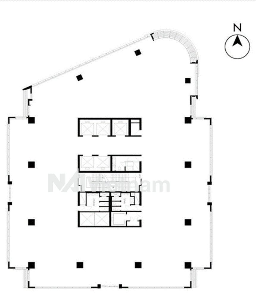 Saigon Centre Tower Floor Plan