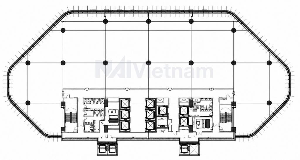 Thisofic Tower | Typical Floor plan